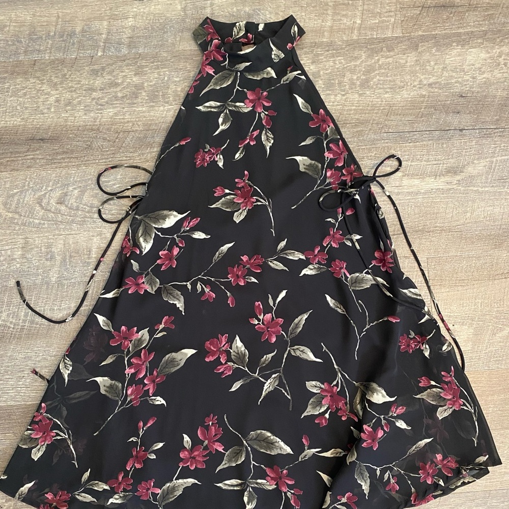 Black floral dress ✨